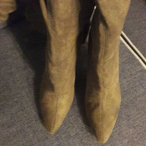 Army green boots